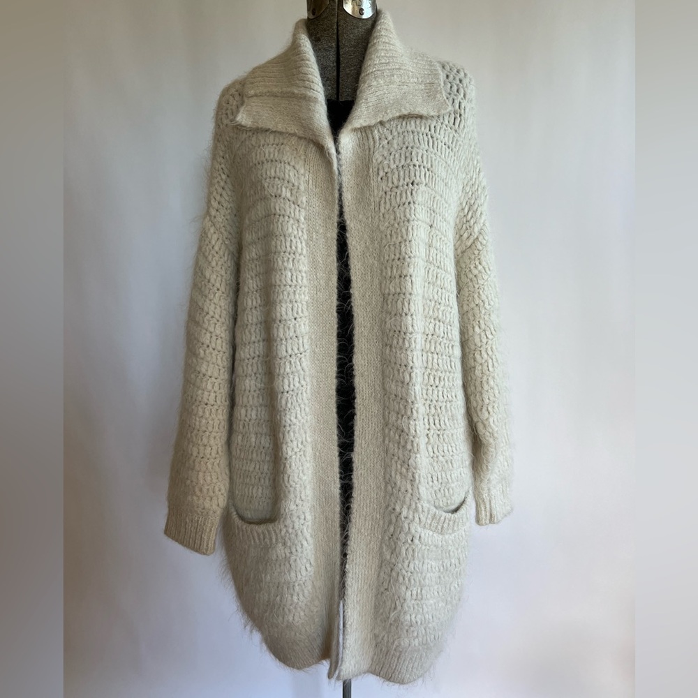 Iro Alpaca Sweater Coat